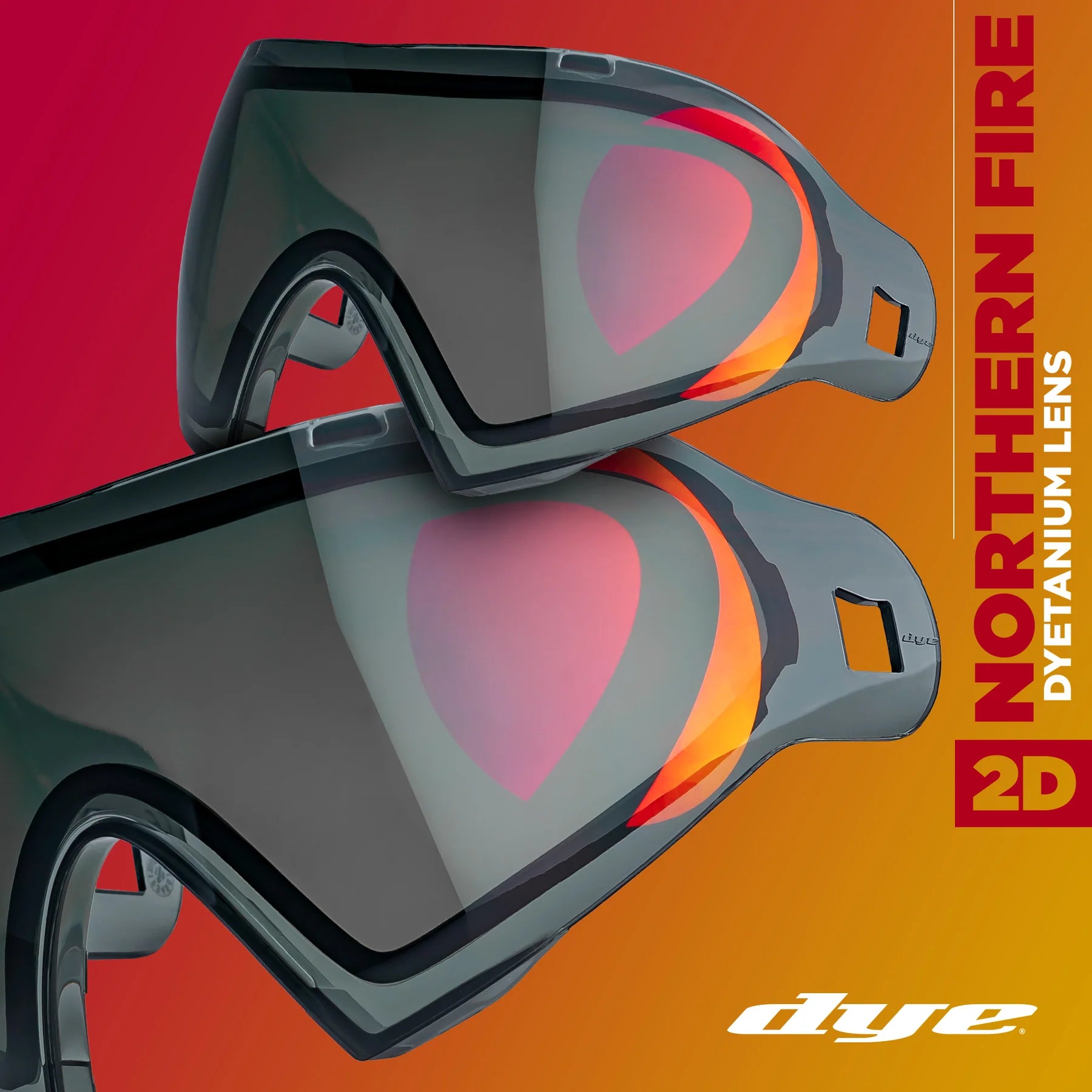 DYE i4/i5 Thermal Lens - DYEtanium 2D Sphere Smoke/Northern Fire
