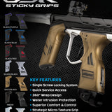 DYE DSR Sticky Grip Kit - Smoke