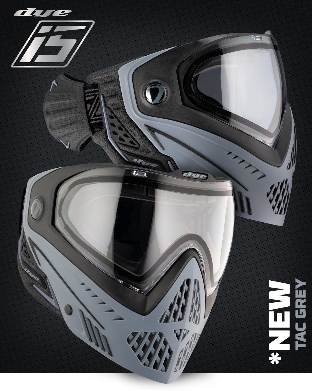 DYE i5 Goggle - Tactical Grey – RLGN Paintball