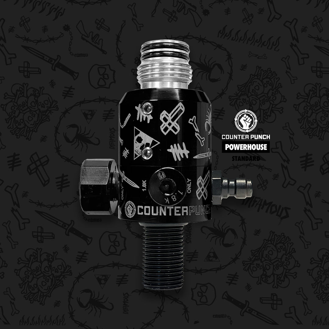 Counterpucher PowerHouse Counterpunch Standard Regulator - Sinaloa – RLGN Paintball