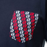 RED Casual Relaxed T-Shirt - Black
