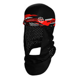 RLGN Action Skull Hood - Black/Red