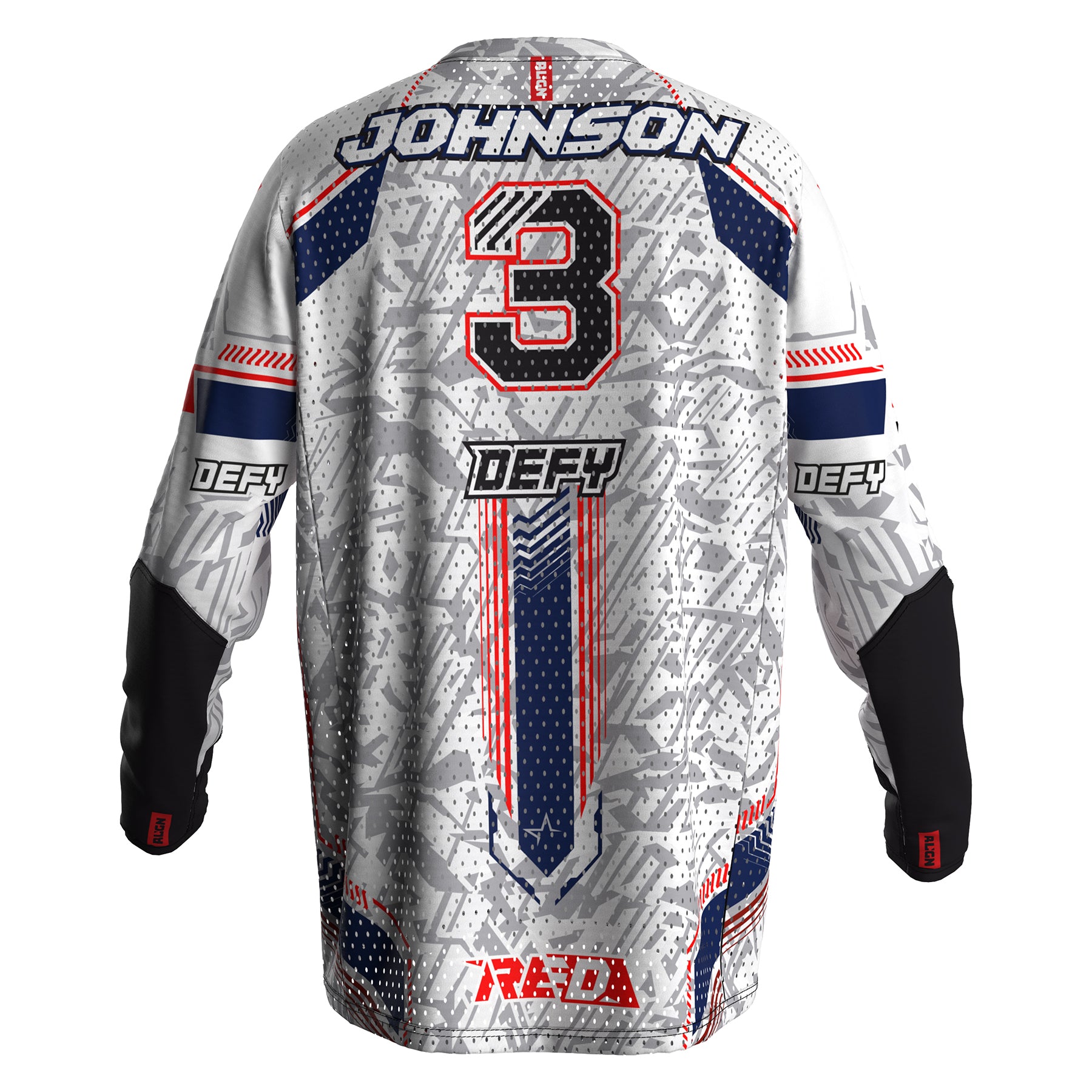 RLGN × RED Action Jersey - JOHNSON #3 (Light 2026)