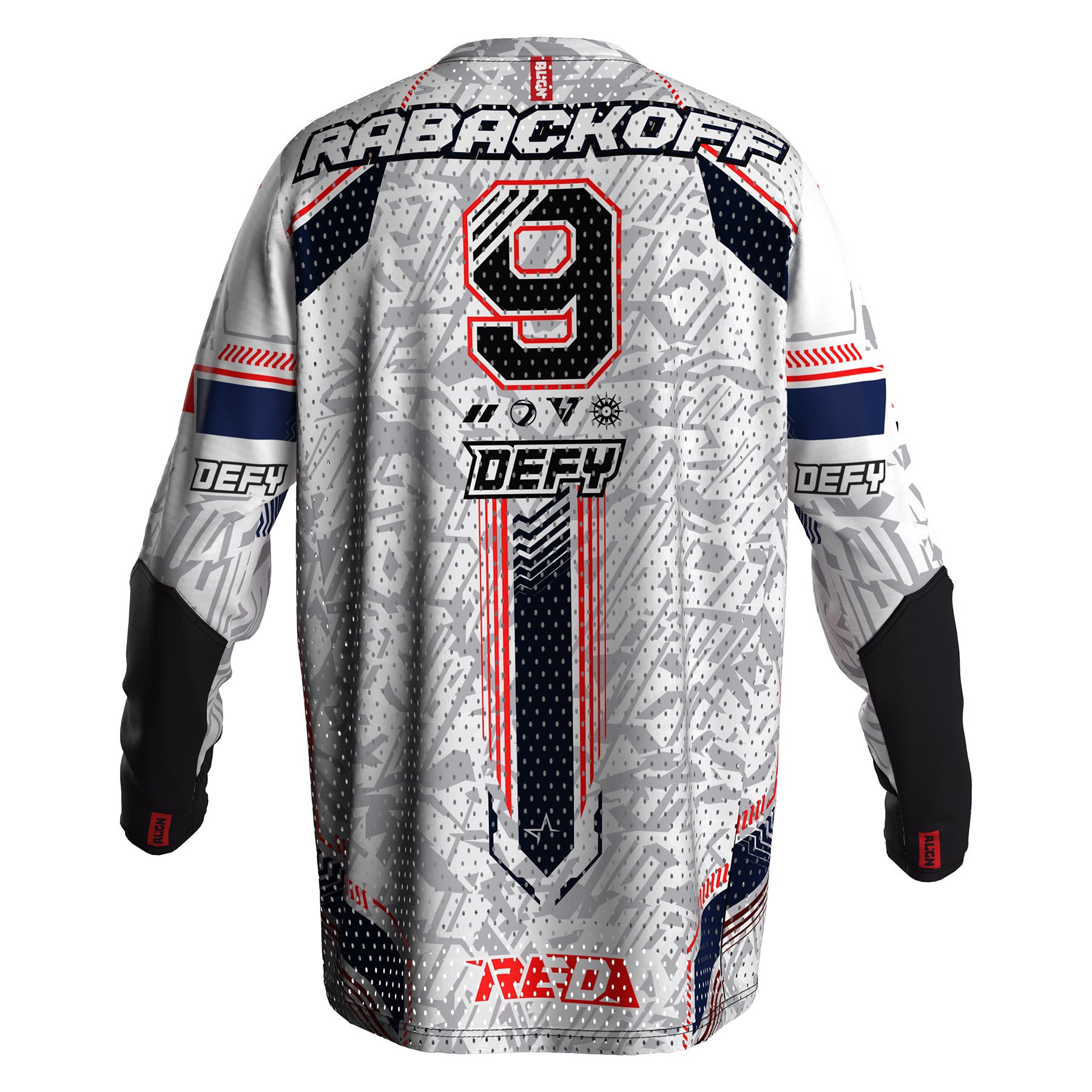RLGN × RED Action Jersey - RABAKOFF #9 (Light 2026)